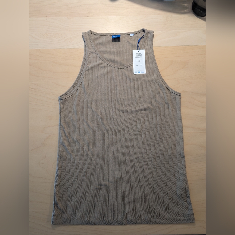 NWT | Jack & Jones | XL Beige Tank Top